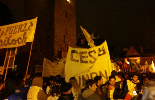 Marcha contra el 2x1 en Bariloche