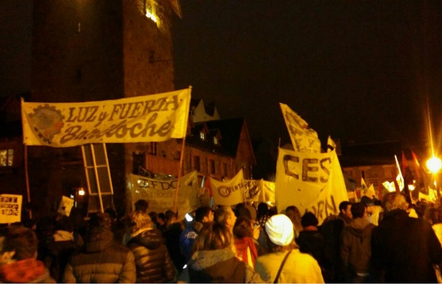 Marcha contra el 2x1 en Bariloche
