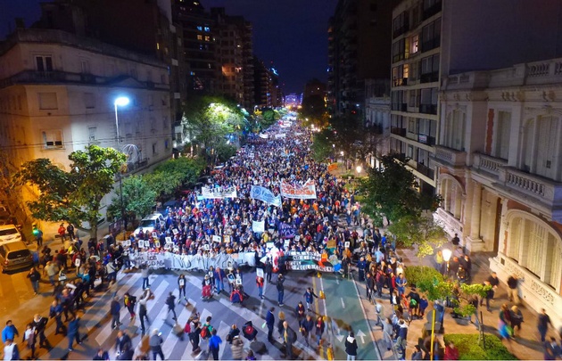 Marcha contra el 2x1 en Córdoba