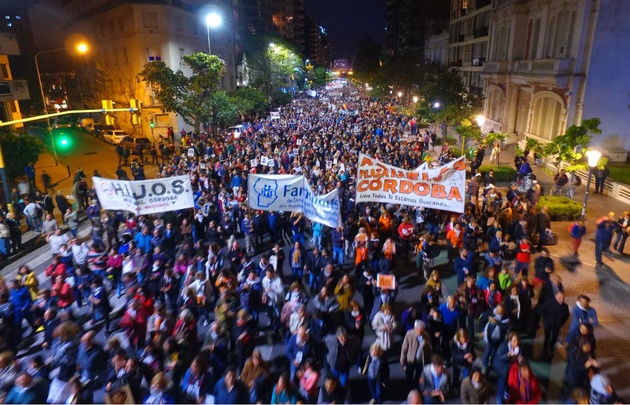 Marcha contra el 2x1 en Córdoba