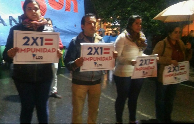 Marcha contra el 2x1 en Tucumán