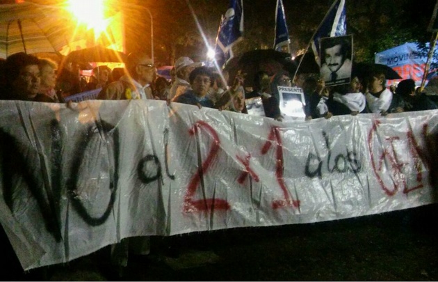 Marcha contra el 2x1 en Tucumán