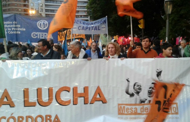 Marcha contra el 2x1 en Córdoba