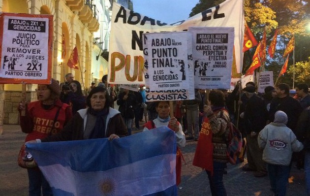 Marcha contra el 2x1 en Salta