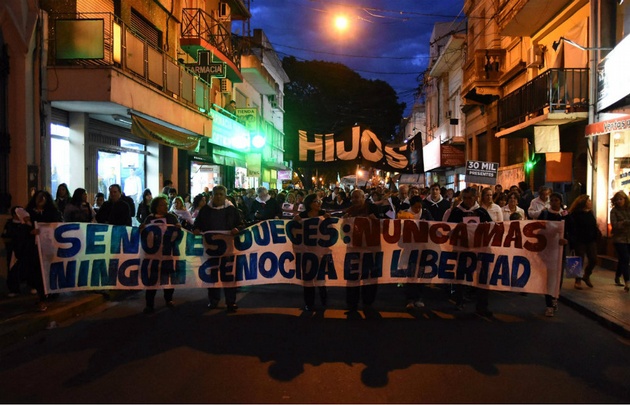 Marcha contra el 2x1 en Santa Fe