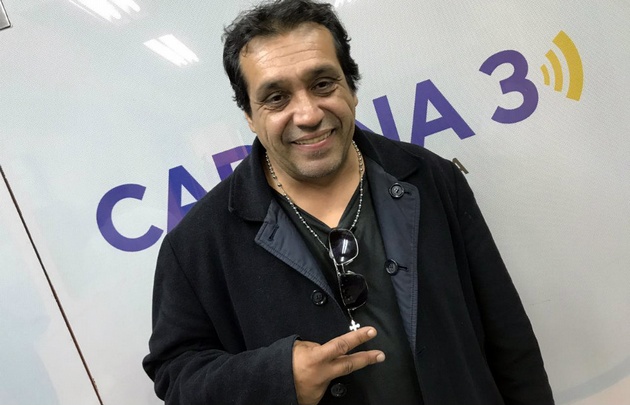 "Para llegar tenés que sufrir", comentó el humorista.