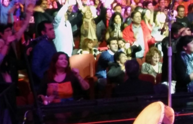 Urtubey y Macedo estuvieron en el show de Los Tekis.