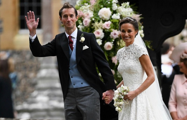 Pippa Middleton se casó con el empresario James Matthews.