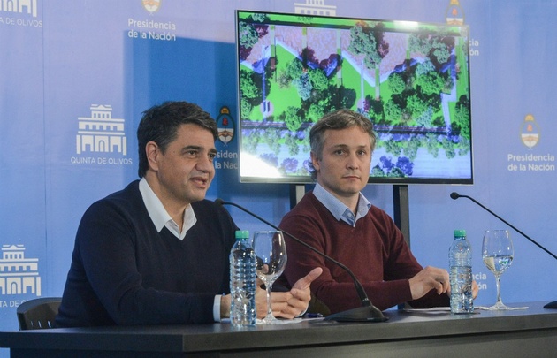 Fernando de Andreis y Jorge Macri presentaron el "Paseo de la República".