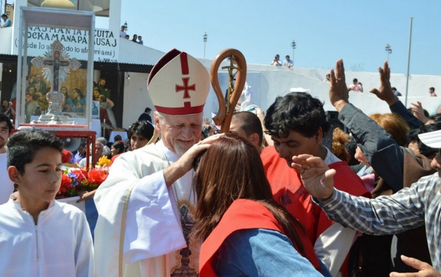 Villa Mailín celebra al Señor de los Milagros (Foto de archivo de Nuevo Diario)