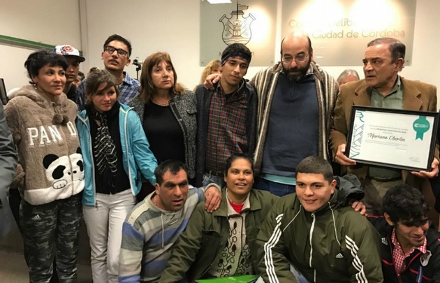 Oberlín, reconocido en el Concejo Deliberante.