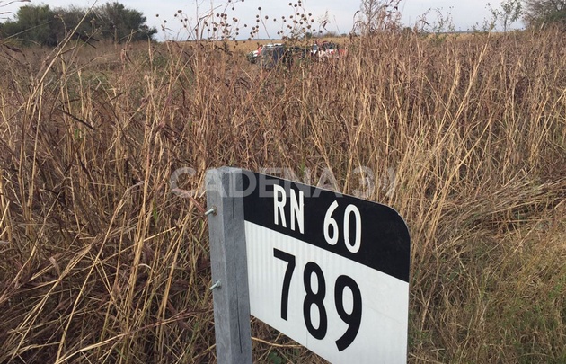 Realizan pericias donde hallaron el cuerpo de María Eugenia Cadamuro