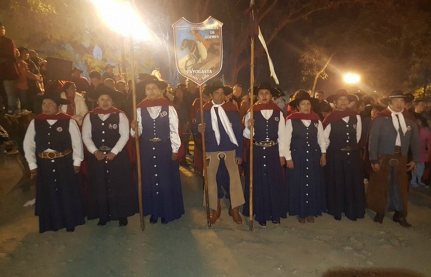 Acto homenaje a Güemes en Salta.