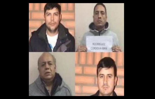 Los cuatro mexicanos detenidos con dos toneladas de cocaína .
