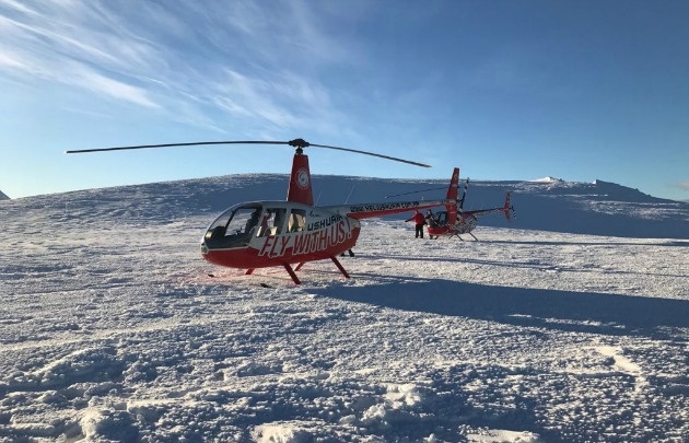 Celeste conoce Ushuaia en un viaje de ensueño.