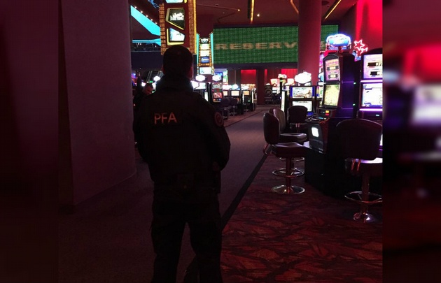 Afip allanó al Casino de Rosario.