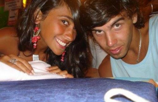 Antonela Roccuzzo y su ex novio, con quien estuvo antes de reencontrarse con Messi.