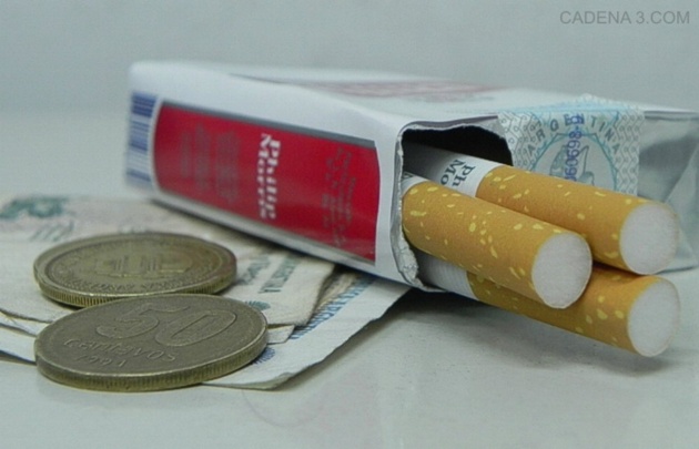 Los cigarrillo volvieron a sufrir un ajuste (Foto ilustrativa)