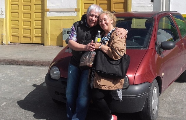 Abel y Margarita se casarán por Skype.