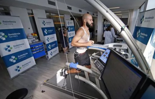 Mascherano regresó al Barcelona tras el receso.