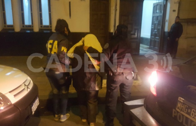 Los sospechosos fueron detenidos por la Policía Federal.