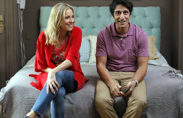 Carla Peterson y Diego Peretti en la comedia