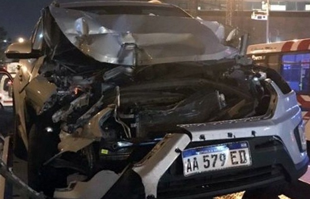 Juan Pablo Varsky sufrió un grave accidente en Panamericana.