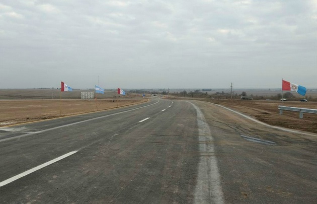 Estos dos nuevos carriles se realizaron fuera de la zona urbana.