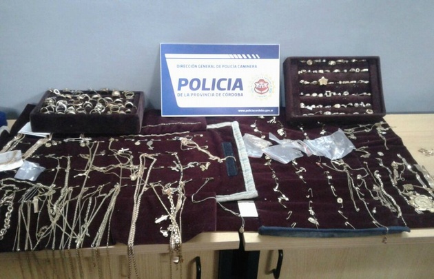 Asalto a una joyería de Alta Gracia.