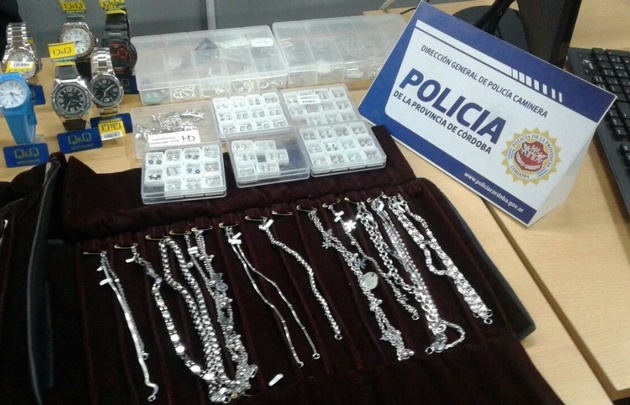 Asalto a una joyería de Alta Gracia.
