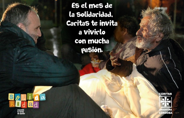 Cáritas lanza su campaña en el mes de la Solidaridad.