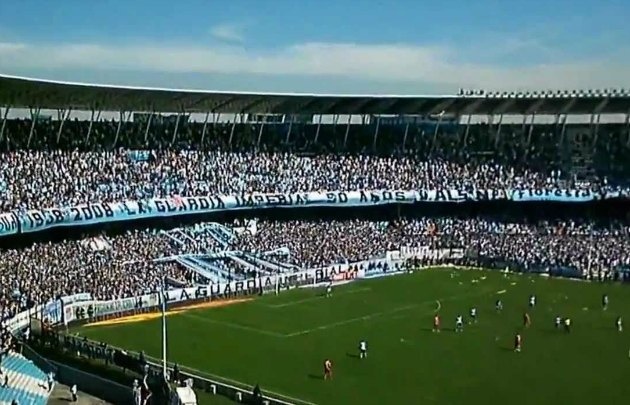 La pelea se dio entre facciones de la barra de Racing (Foto ilustrativa)