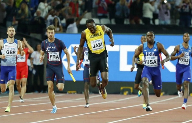 Bolt se lesionó y no pudo terminar su última carrera