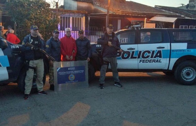 Mossano fue atrapado en la localidad entrerriana de Santa Elena.