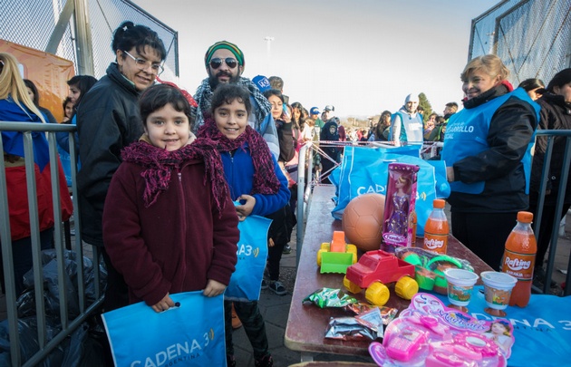 Fiesta día del Niño en el Kempes 2017