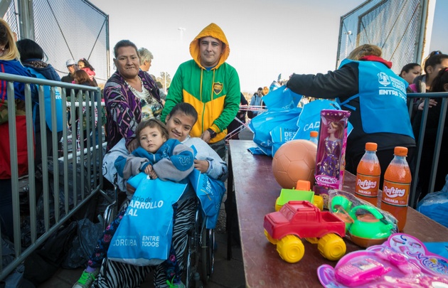 Fiesta día del Niño en el Kempes 2017