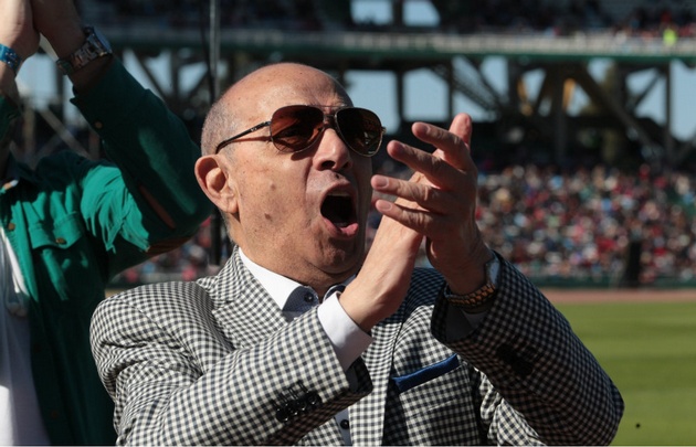 Mario Pereyra, feliz por el día maravilloso. 