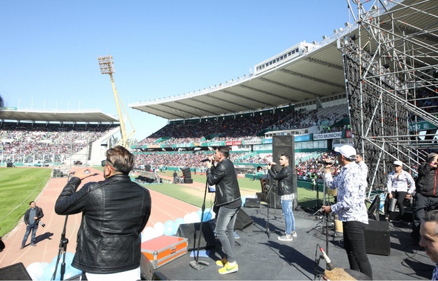 Chipote puso a bailar a todos en el Kempes.