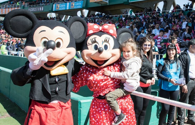 Fiesta día del Niño en el Kempes 2017