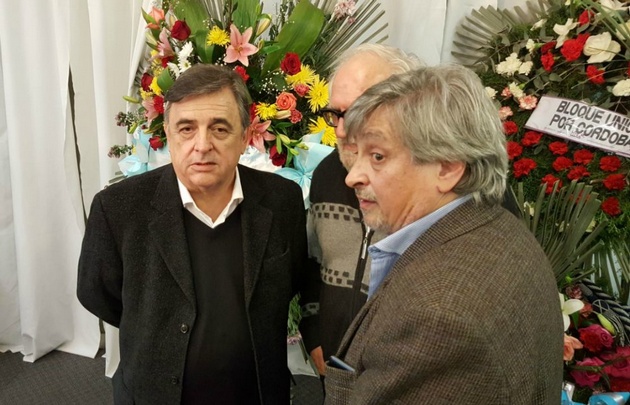 Despiden los restos de Angeloz en el Panal.