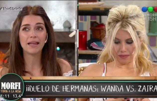 Las hermanas se cruzaron en un duelo televisivo imperdible.