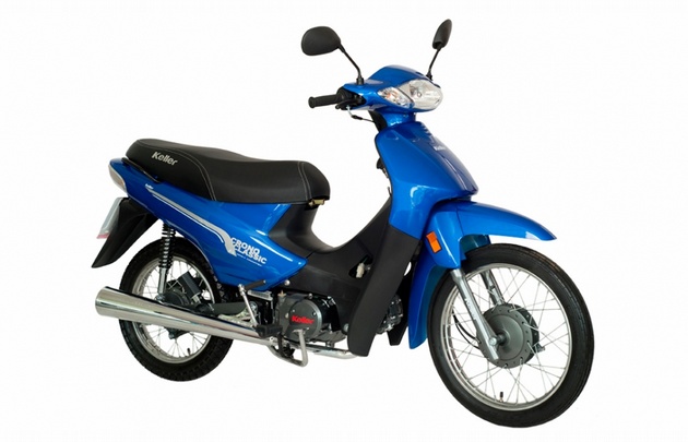 Moto Keller Crono Classic, de Juntos y Plaza Motos. (Imágenes son a modo ilustrativo)