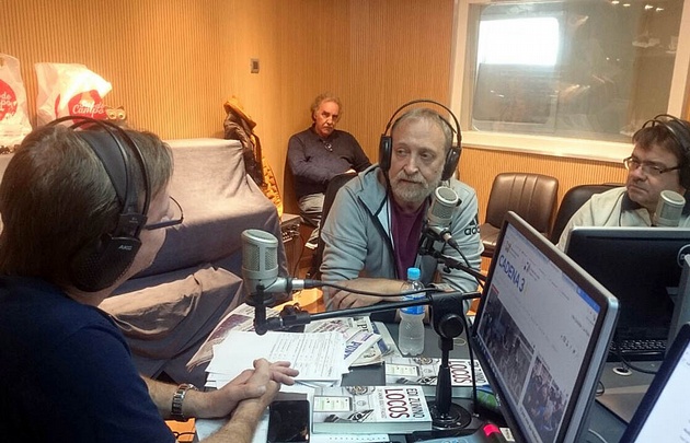 Edi Zunino habló de su novela y del periodismo en Tiempo Compartido.