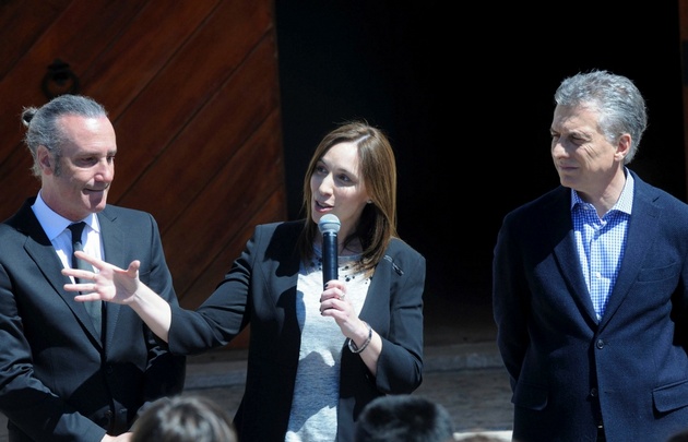 Macri en la inauguración del parque República de los Niños.