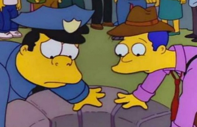 Bart engaña a todo Springfield haciéndose pasar por un chico atrapado en un pozo.