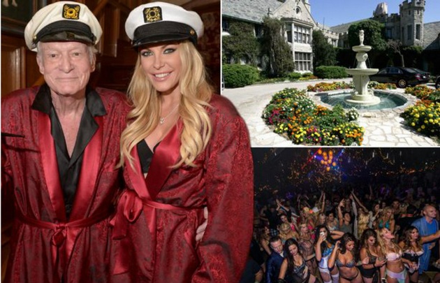 Cientos de conejitas pasaron por la mansión.