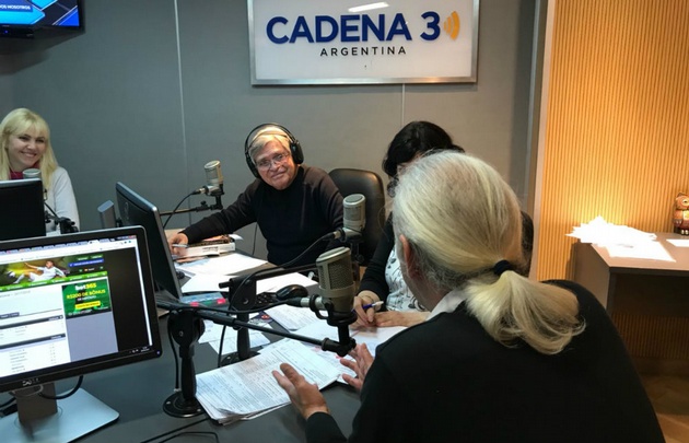 René Guerrieri, una institución del periodismo cordobés.