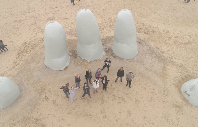 Juan Pablo Viola en Punta del Este.