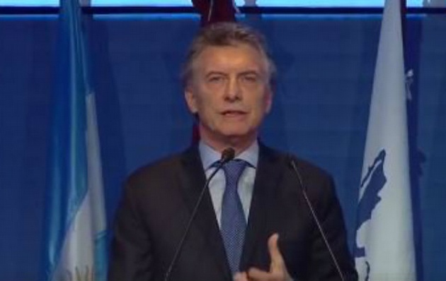 Mauricio Macri en la Convención Anual de la Cámara Argentina de la Construcción