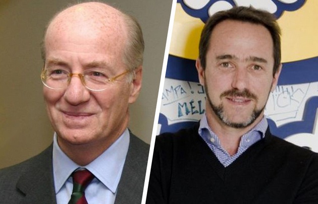 Paolo Rocca, de Techint y Marcos Galperin, de Mercado Libre.